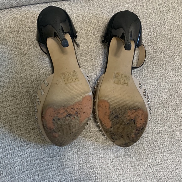 Studded stilettos open front worn a couple of times - Picture 2 of 3